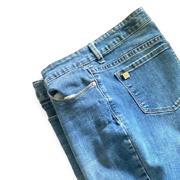 ANNE KLEIN “SKINNY ANKLE” BLUE DENIM JEANS Women’s Size 12P - Picture 11 of 12